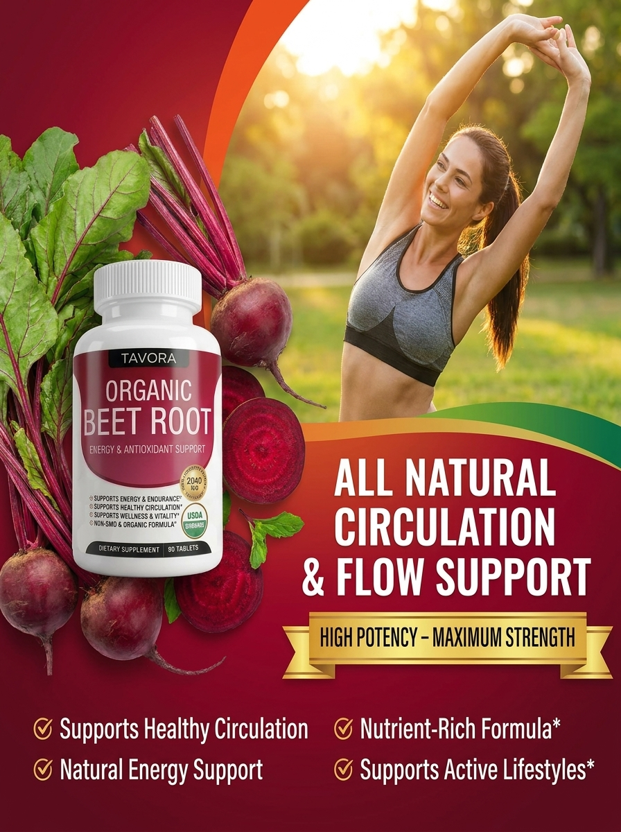 Feel Like Yourself Again — Organic Energy & Vitality Tablets