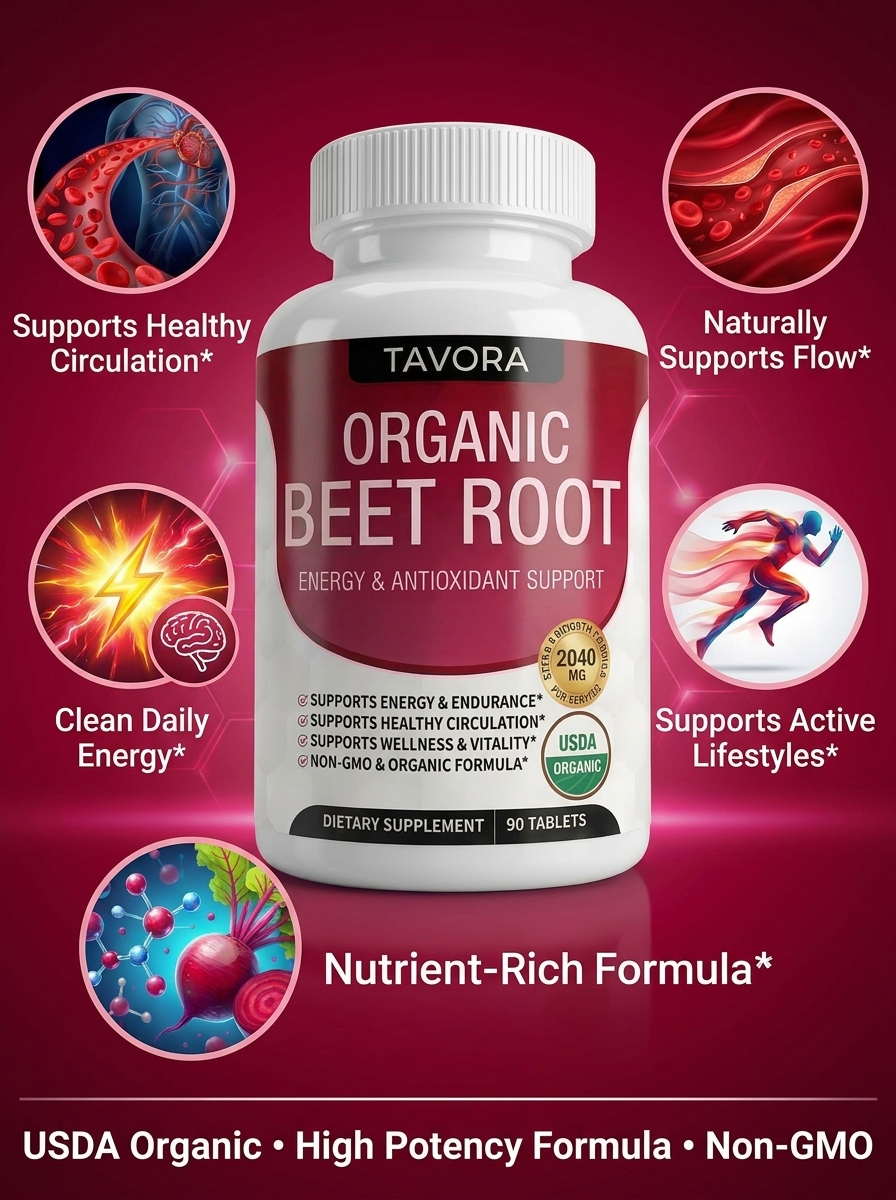 Feel Like Yourself Again — Organic Energy & Vitality Tablets