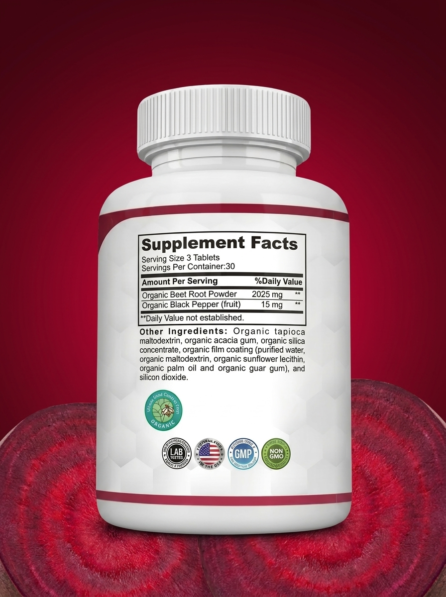 Feel Like Yourself Again — Organic Energy & Vitality Tablets